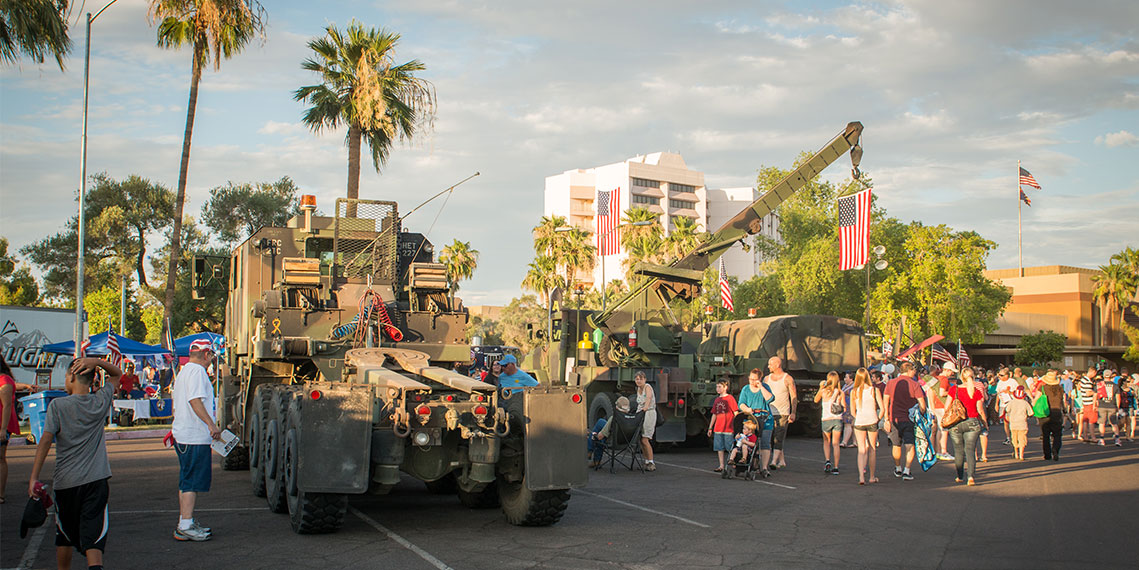Arizona Celebration of Freedom - Military Zone
