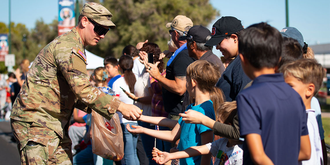 Veterans Day Parade Downtown Mesa