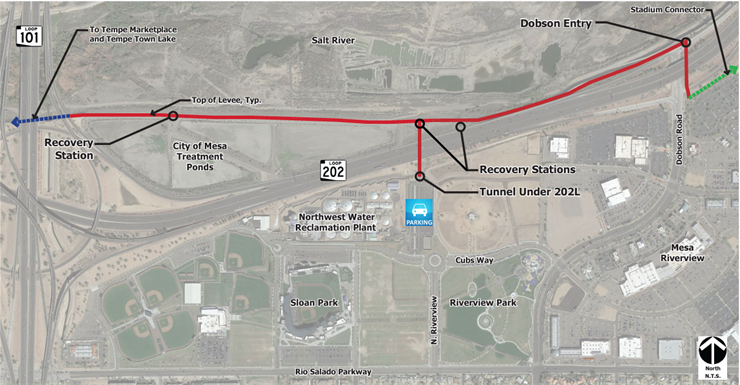 Rio Salado Pathway Map