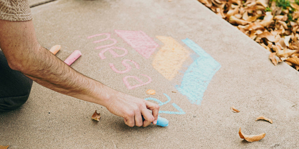 America250 Party In A Box: Chalk