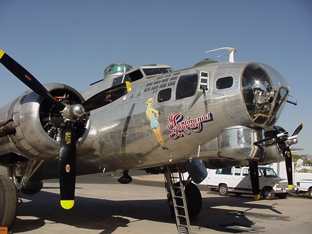 B17, Sentimental Journey, Flying Fortress, CAF