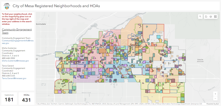 Neighborhood Registration Map Thumbnail click to open