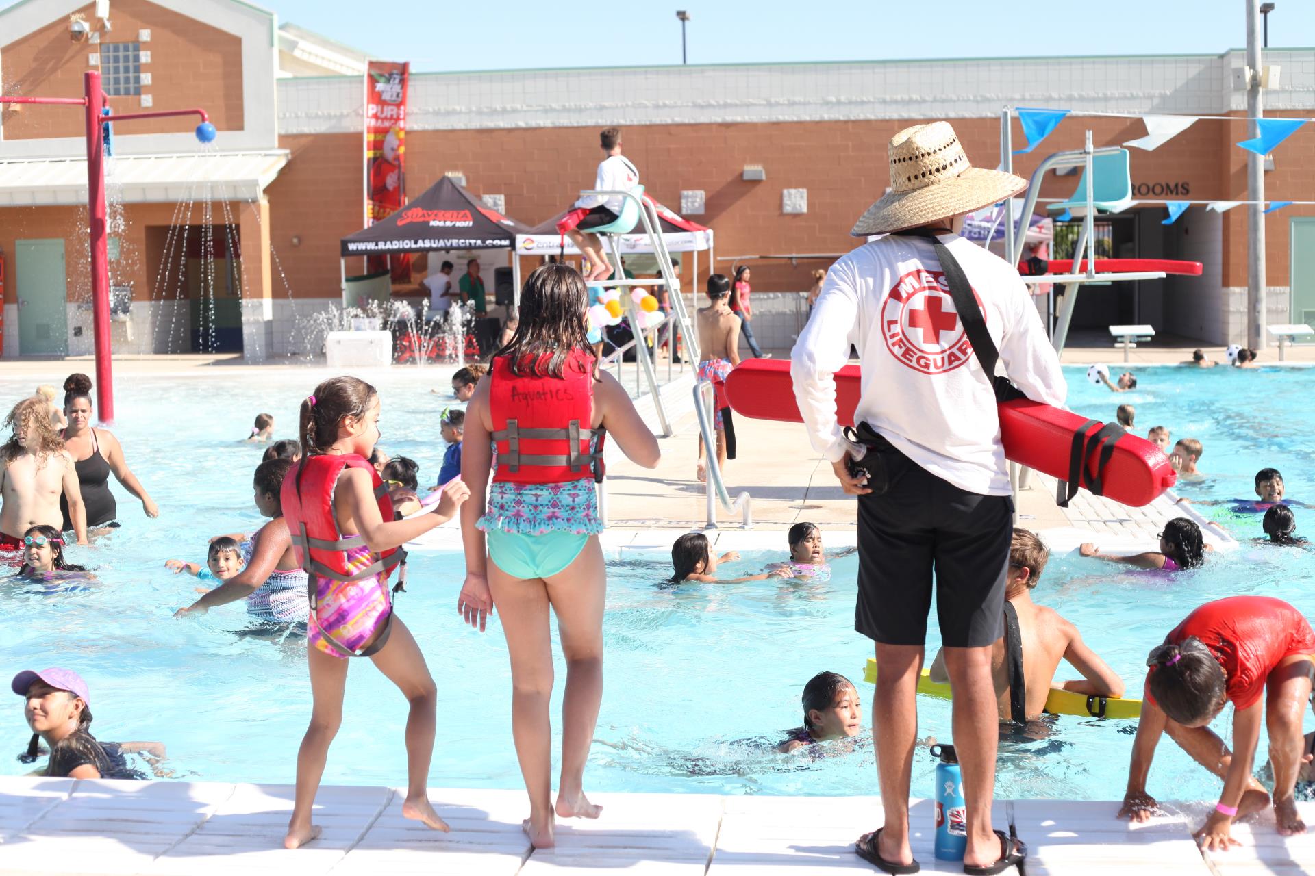 Guarding Pool Pre-Summer Splash Event