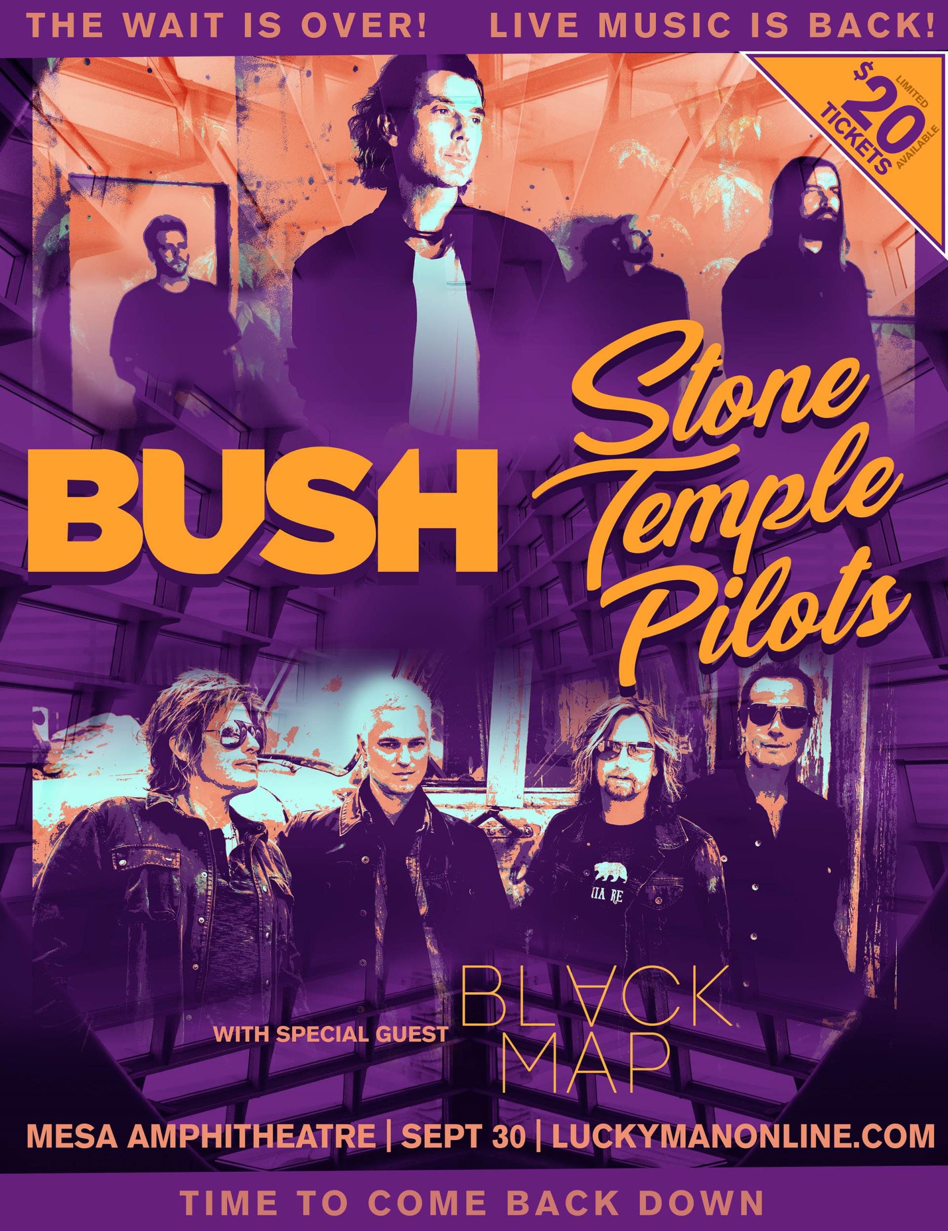 Bush_Stone Temple Pilots 2021 MESA AMP