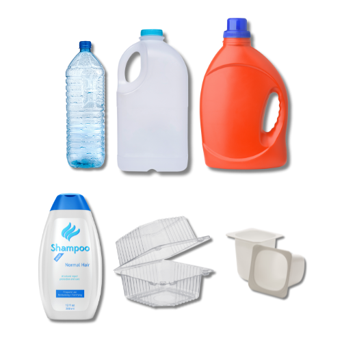 Image of recyclable plastics