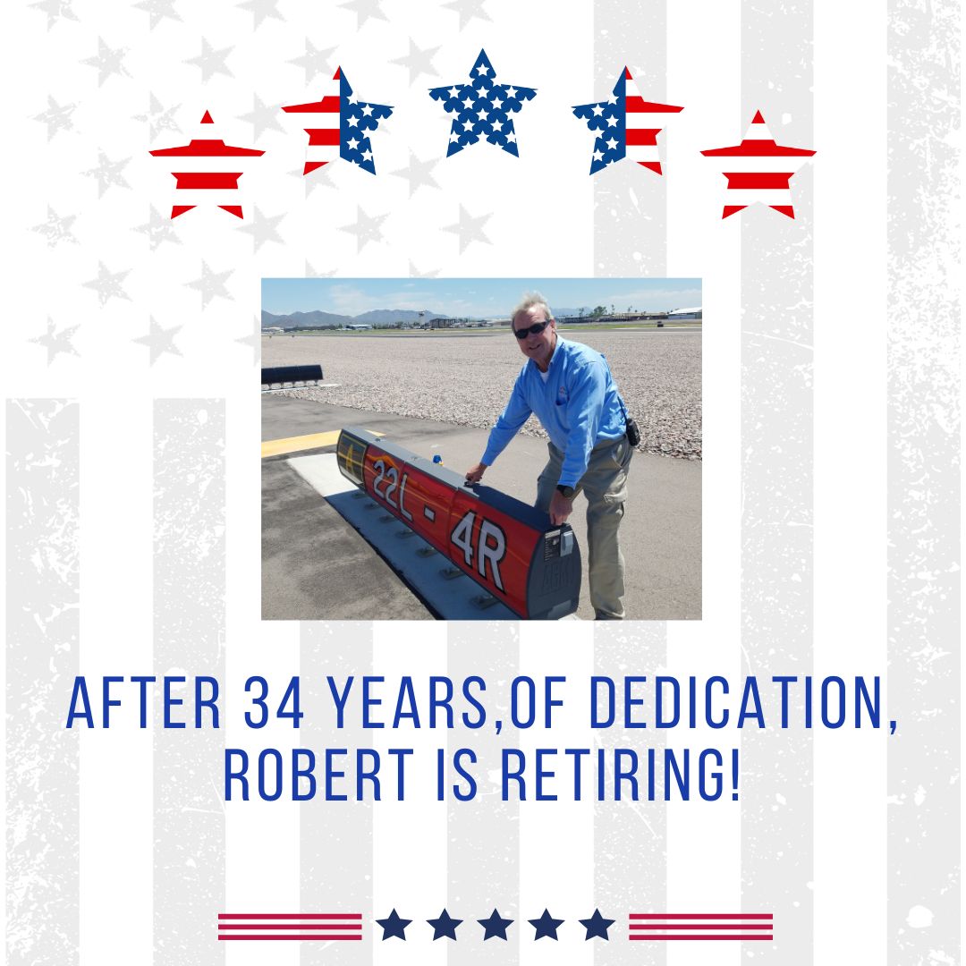 After 34 years, Robert is Retiring! (Instagram Post)