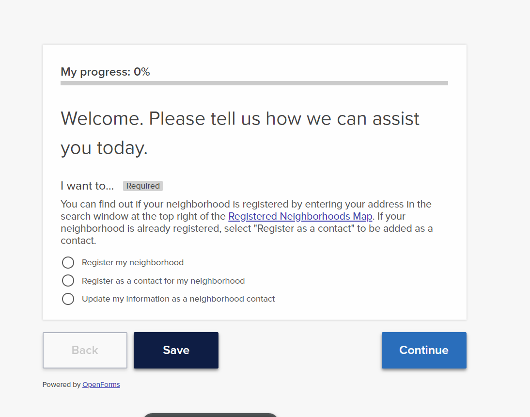 Neighborhood Registration Form Thumbnail click to open