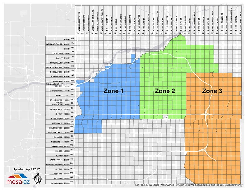 Picture of appliance boundary map