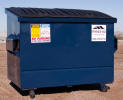 Picture of 4-yard metal bin